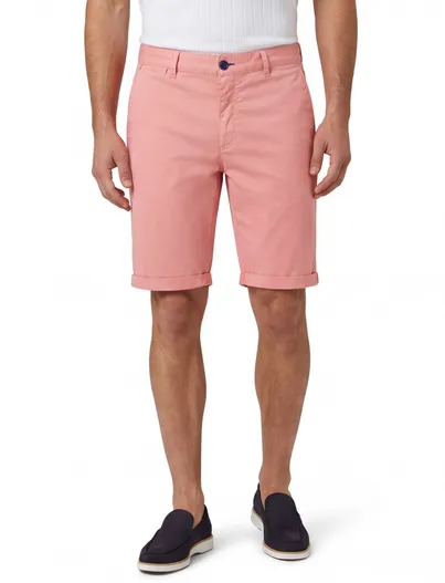 A Fish Named Fred roze bermuda A Fish Named Fred slim fit