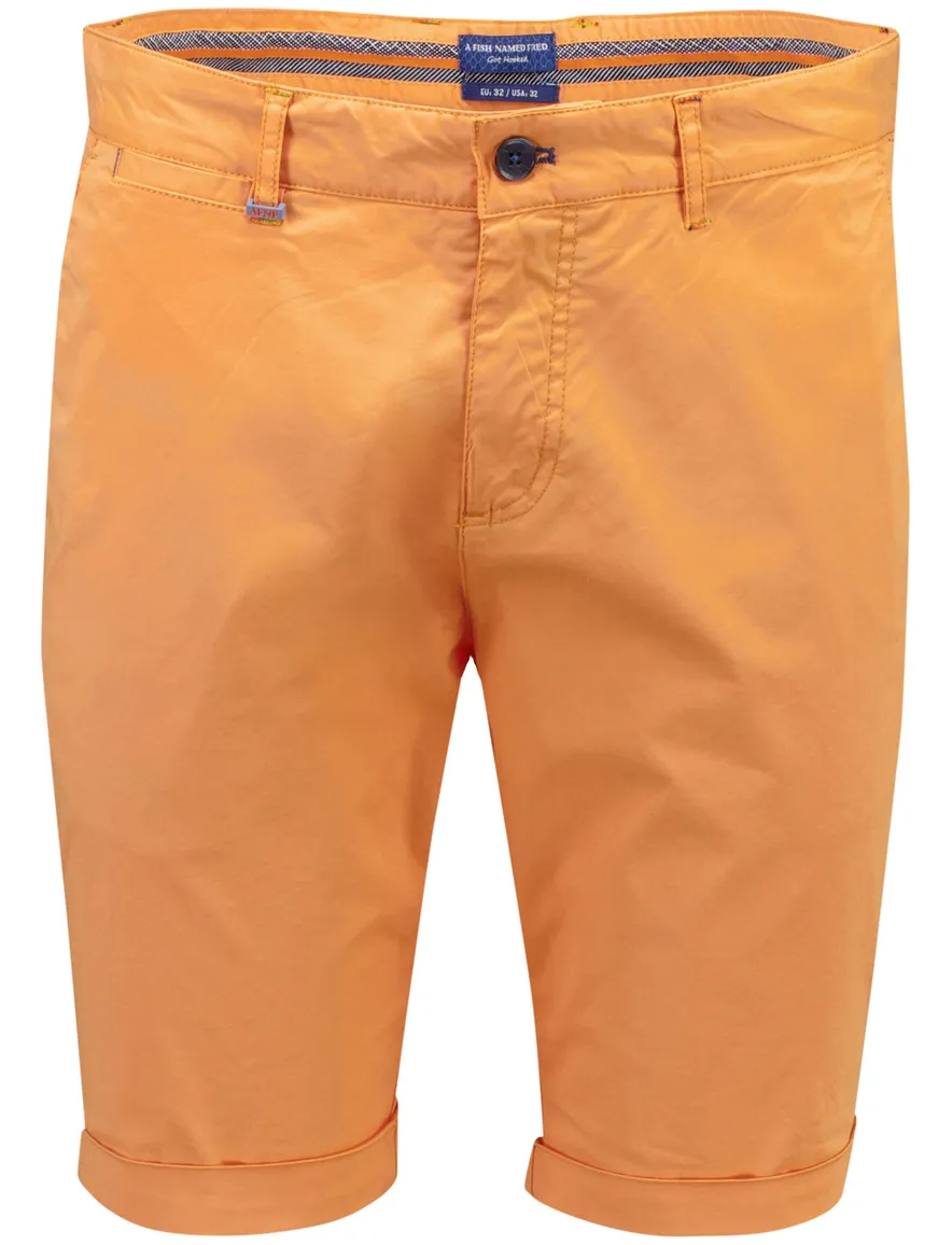 A Fish Named Fred korte broek oranje