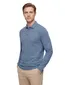 BOSS Black Pado 30 polo blauw lange mouw