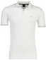 Poloshirt Boss Green paddy 3 knoops wit pique