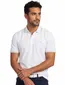 Boss Green Paddy poloshirt 3 knoops wit