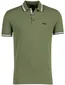 Poloshirt Boss Green Paddy groen regular fit met logo