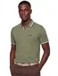 Boss Green Paddy poloshirt regular fit groen 3 knopen
