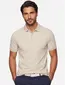 Poloshirt Boss Green Paddy beige 3 knoops pique