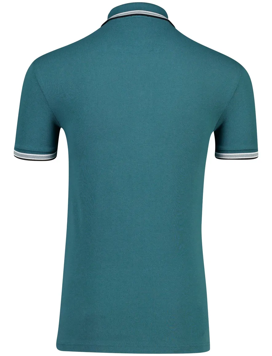 Boss Green Paddy polo blauw katoen
