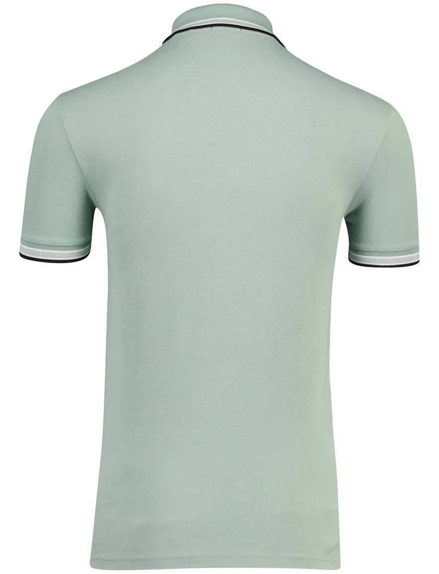 Boss Green Paddy regular fit poloshirt groen