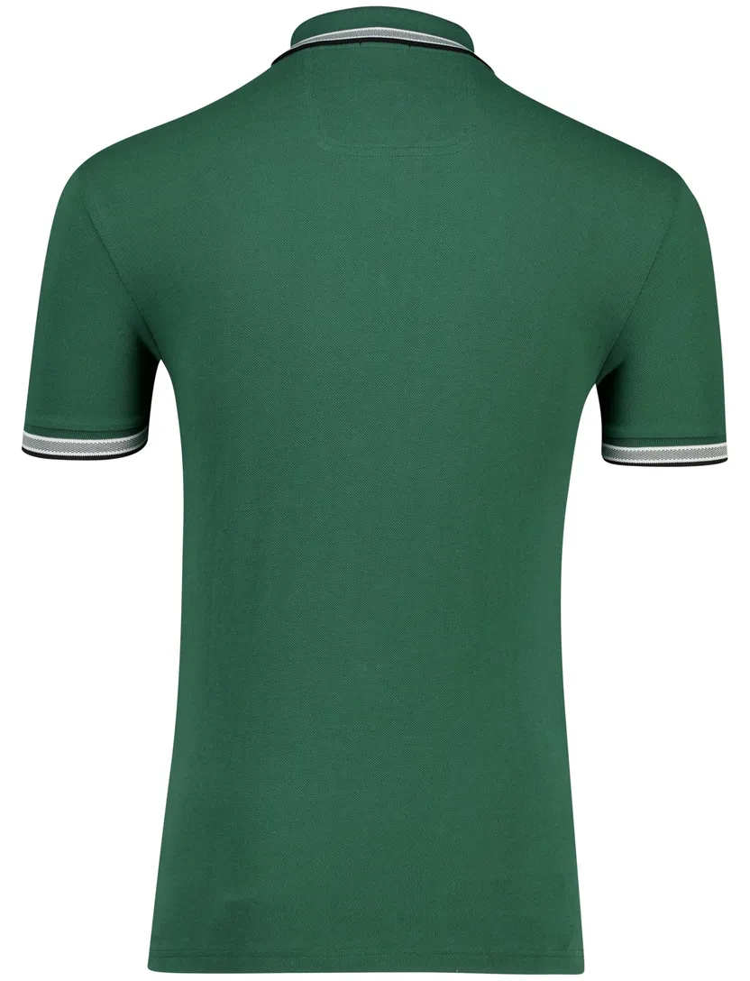Polo Boss Green Paddy groen zwarte knoop