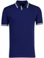 Poloshirt Boss Green Paddy donkerblauw logo 3 knopen