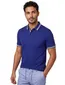 Boss Green Paddy polo regular fit donkerblauw effen