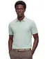 Polo Boss Green Paddy poloshirt groen met witte kraag
