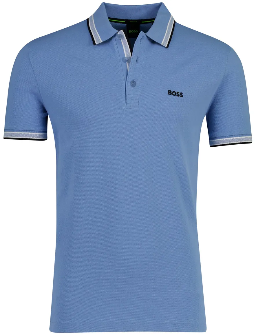 Boss Green Paddy polo regular fit blauw