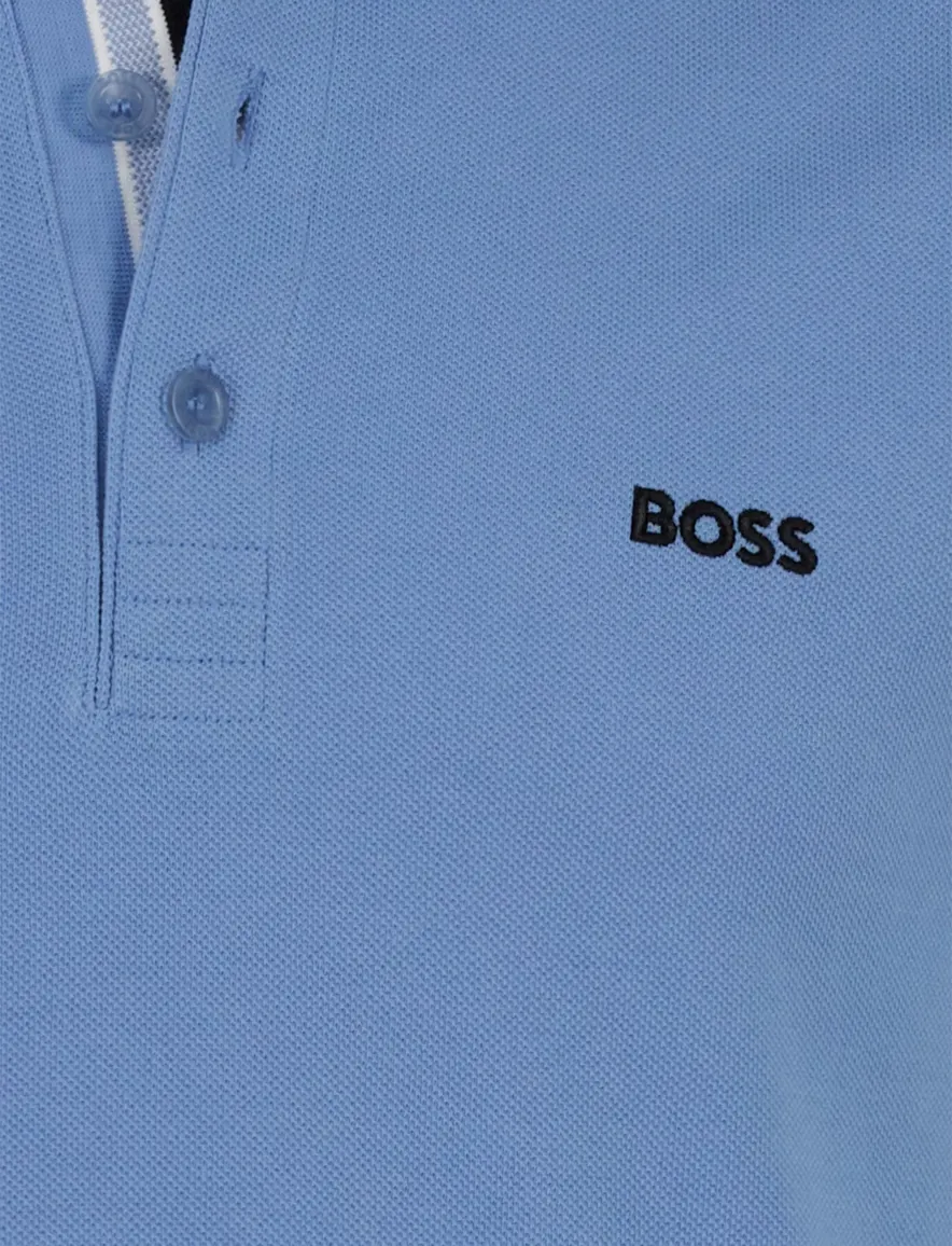 Boss Green Paddy polo regular fit blauw