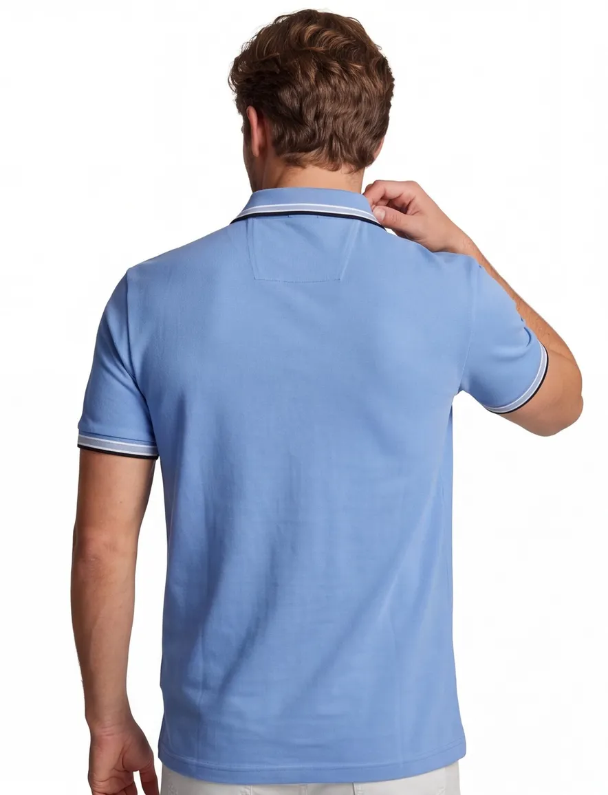 Boss Green Paddy polo regular fit blauw