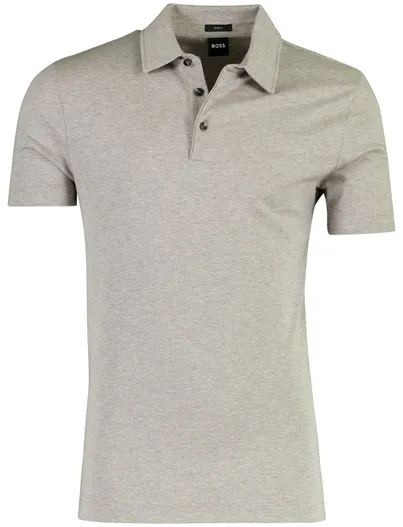 Hugo Boss Boss Black polo grijs