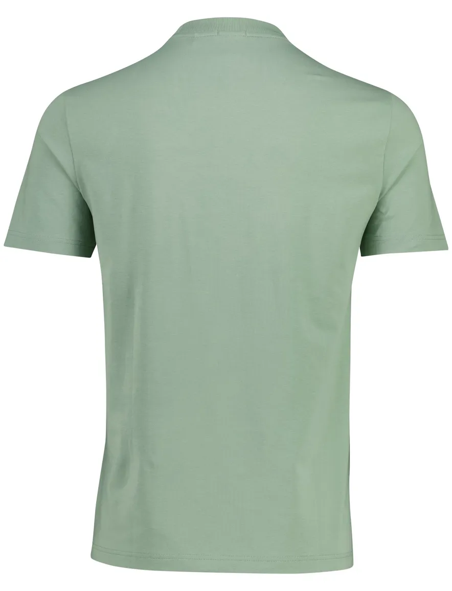 Boss Green tee stretch t-shirt groen ronde hals