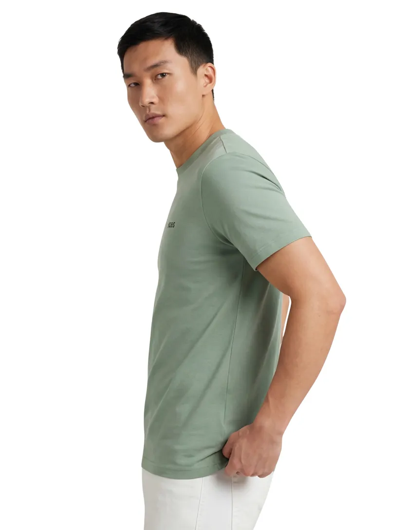 T-shirt Boss green tee groen ronde hals