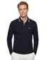 Donkerblauw poloshirt Boss Green normale fit 3 knopen