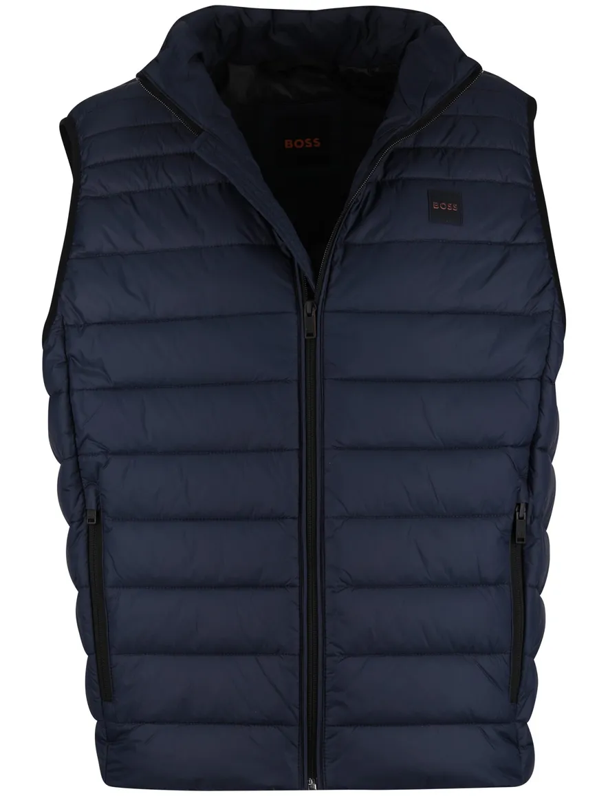BOSS Orange Odeno2 donkerblauwe bodywarmer