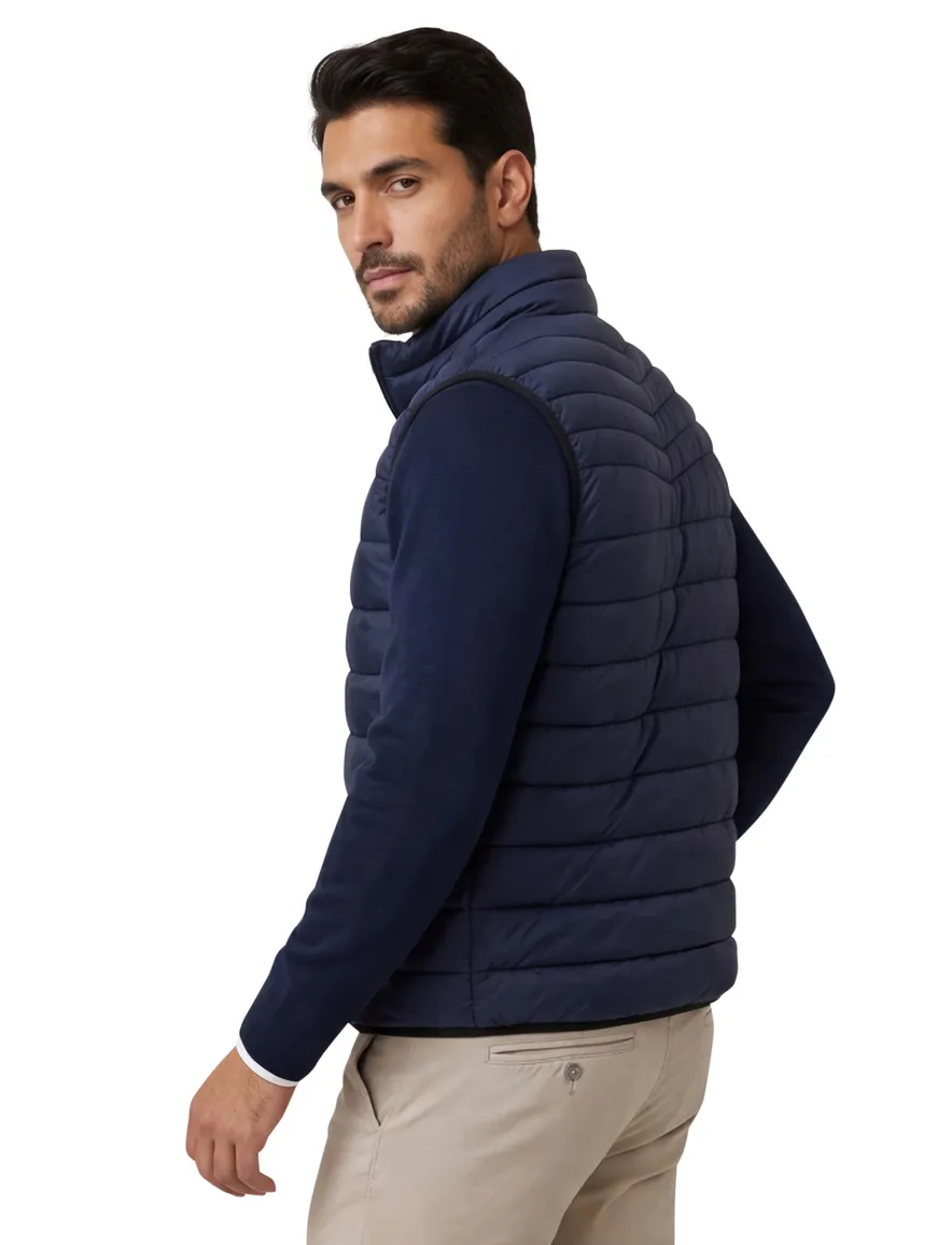 BOSS Orange Odeno2 donkerblauwe bodywarmer