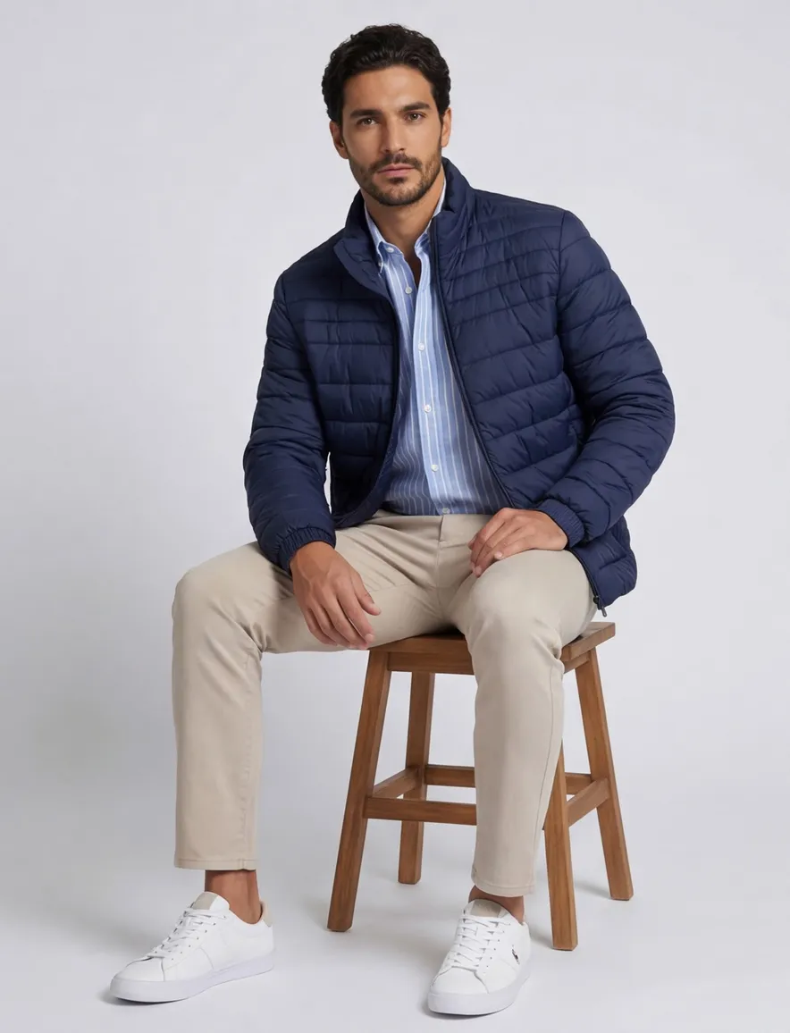 BOSS Orange Oden2 Jas donkerblauw