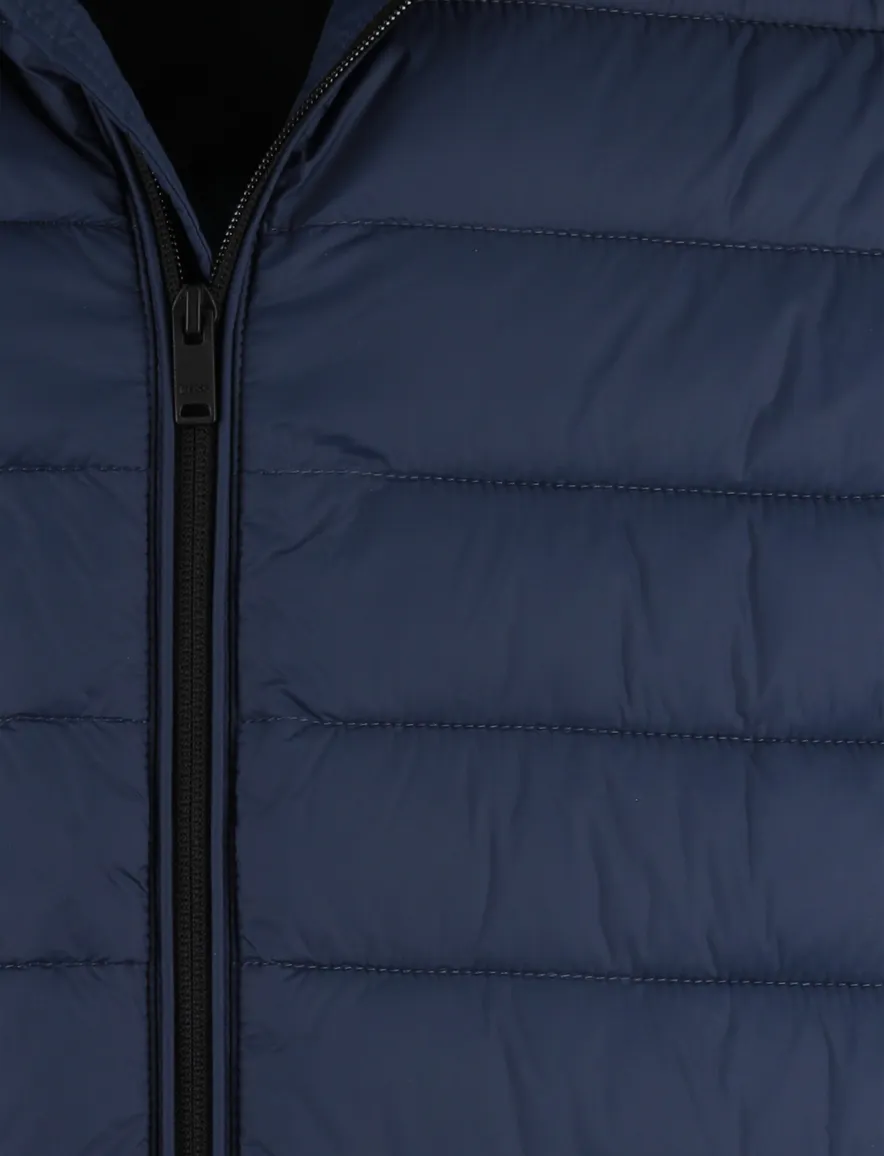 BOSS Orange Oden2 gewatterde jas donkerblauw