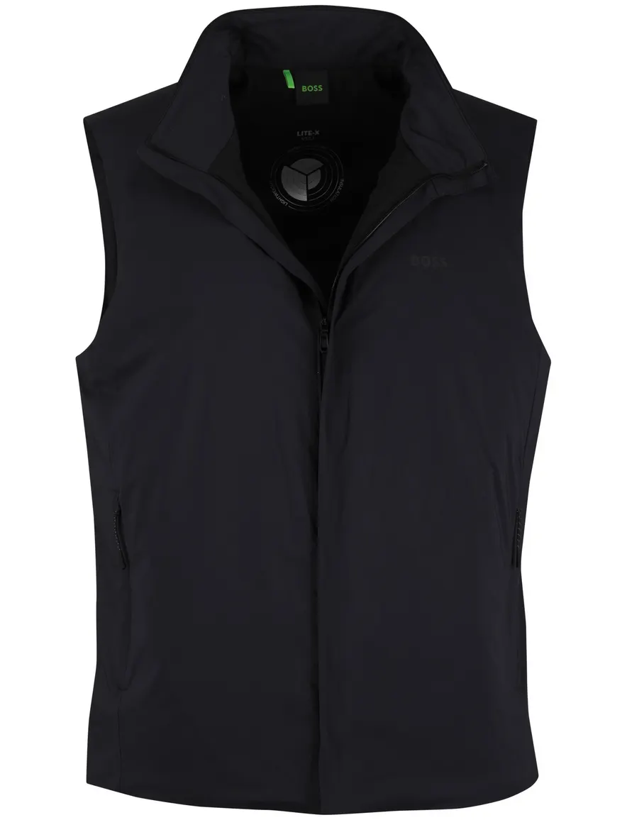 BOSS Green Lite-X Bodywarmer diep donkerblauw