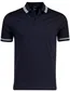 Boss Black poloshirt H-Phillipson slim fit 2-knoops navy