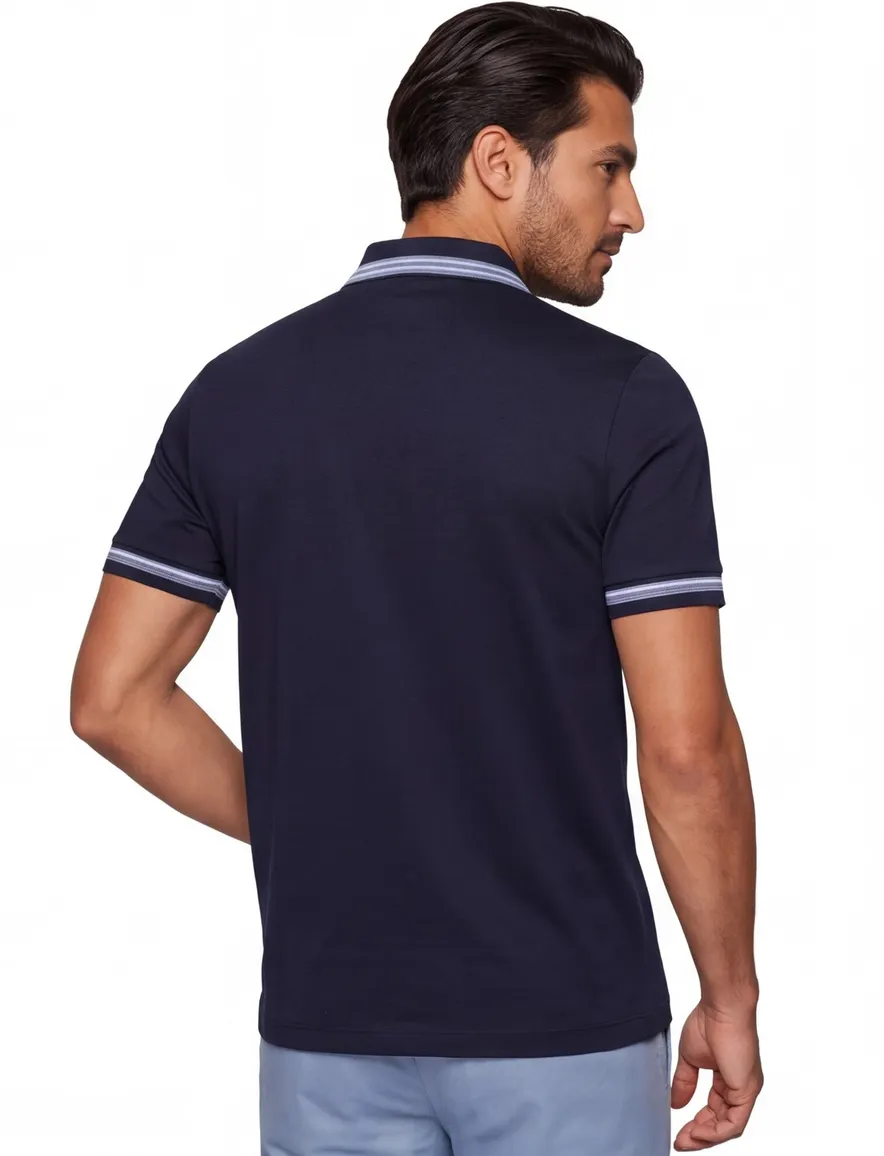Boss Black H-Phillipson poloshirt jersey navy
