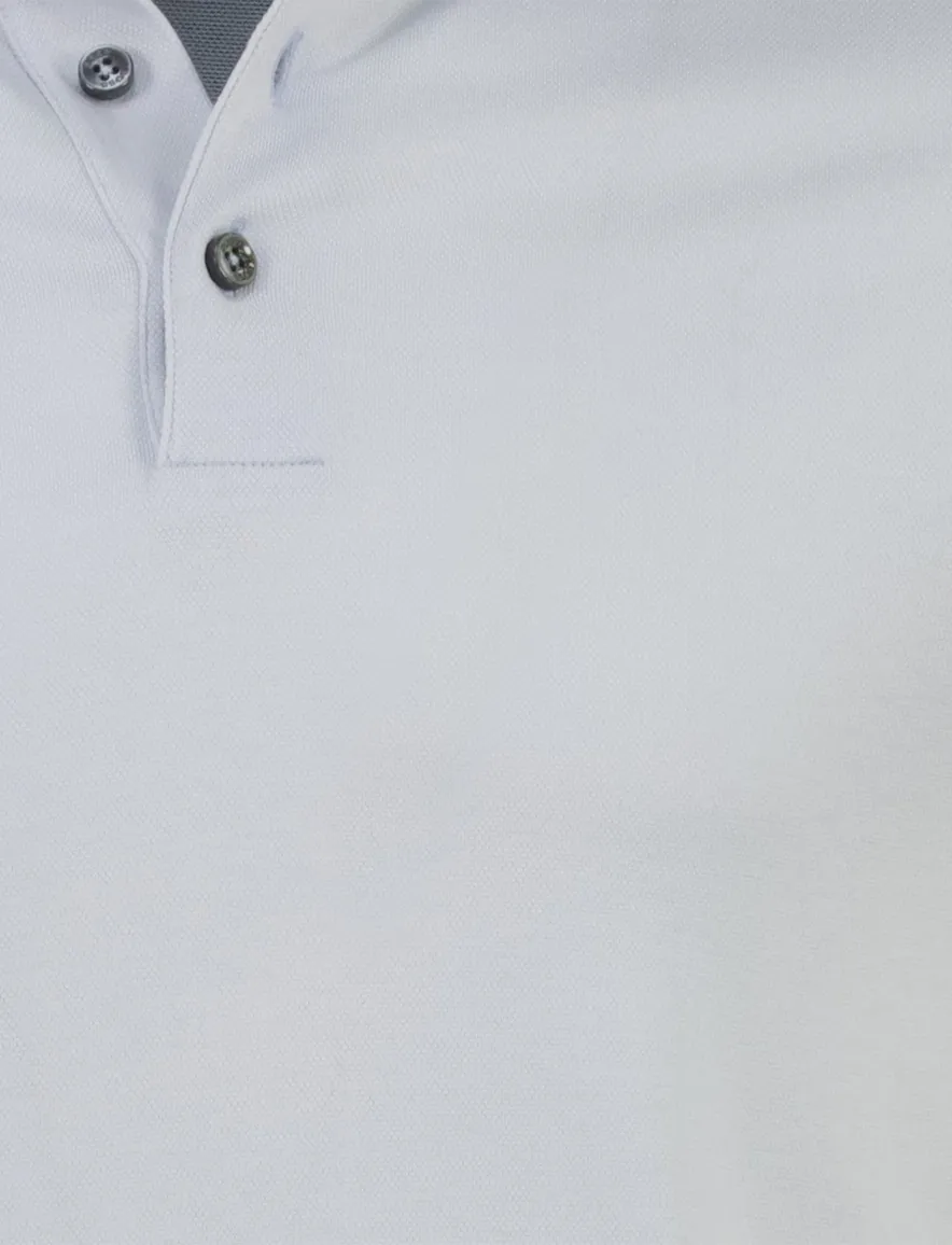 Poloshirt Boss Black H-pack korte mouw lichtblauw 3-knoops