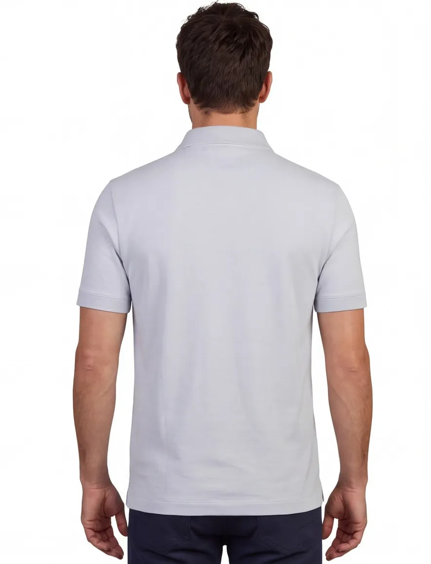 Poloshirt Boss Black H-pack korte mouw lichtblauw 3-knoops