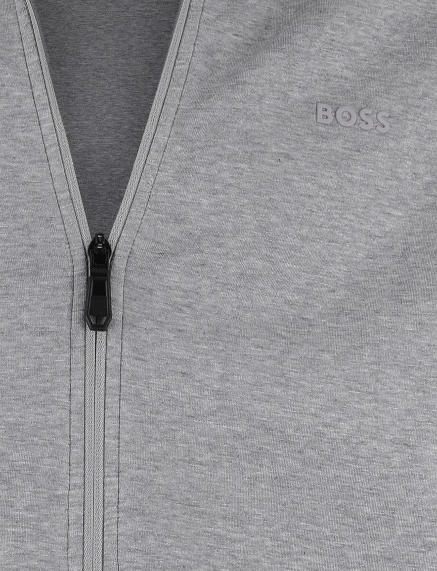 BOSS Orange vest grijs normale fit