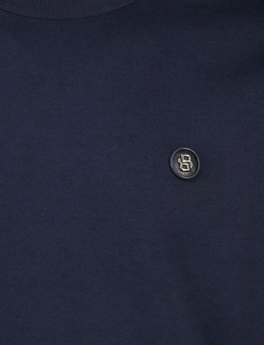 Boss Black donkerblauw trui effen