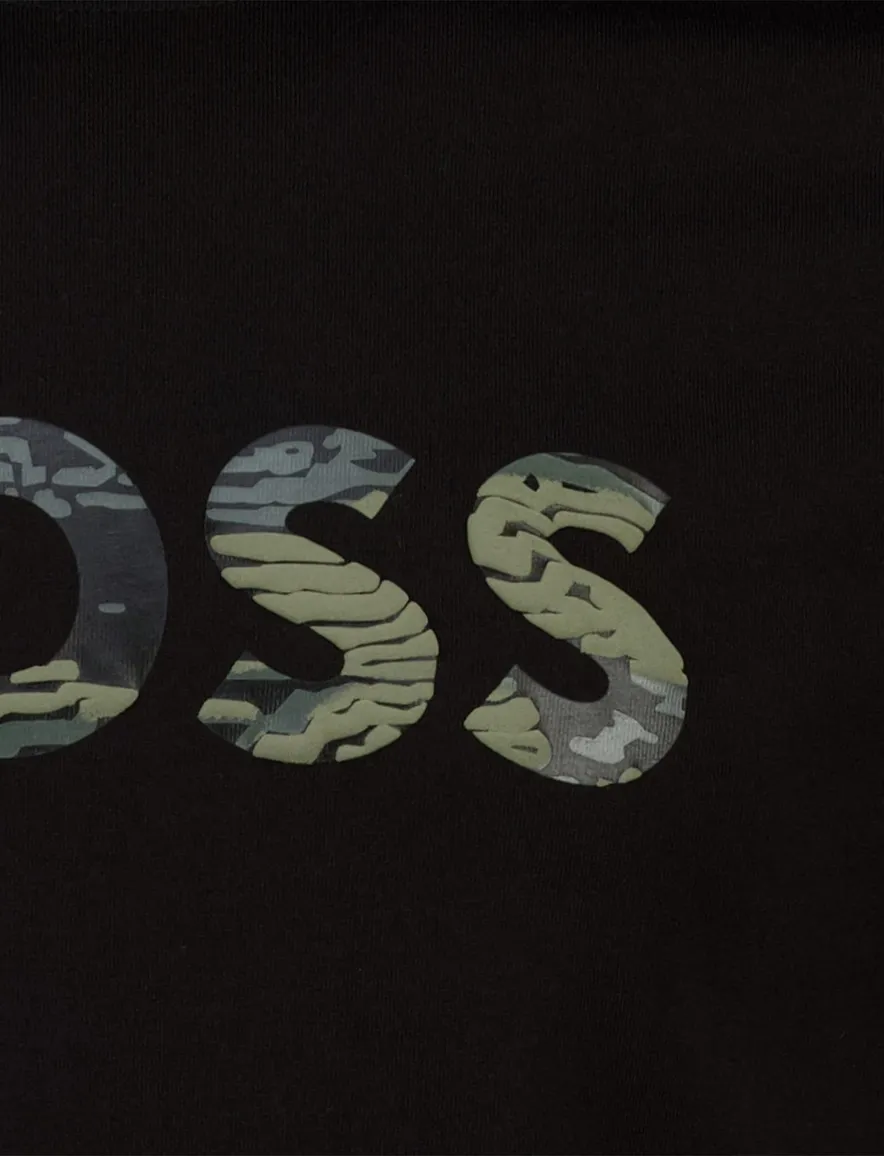 Boss orange t-shirt met opdruk zwar