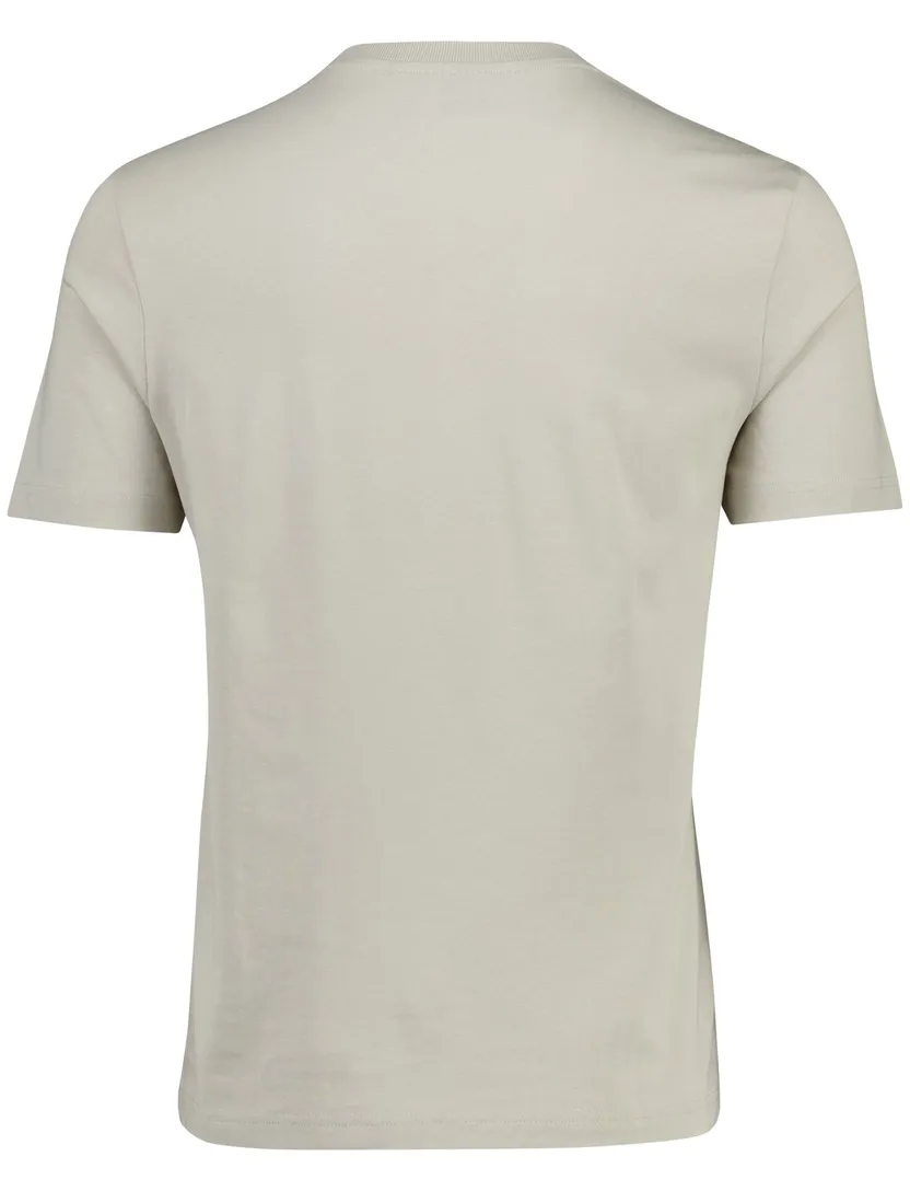 t-shirt beige Boss Orange Teinsignia opdruk