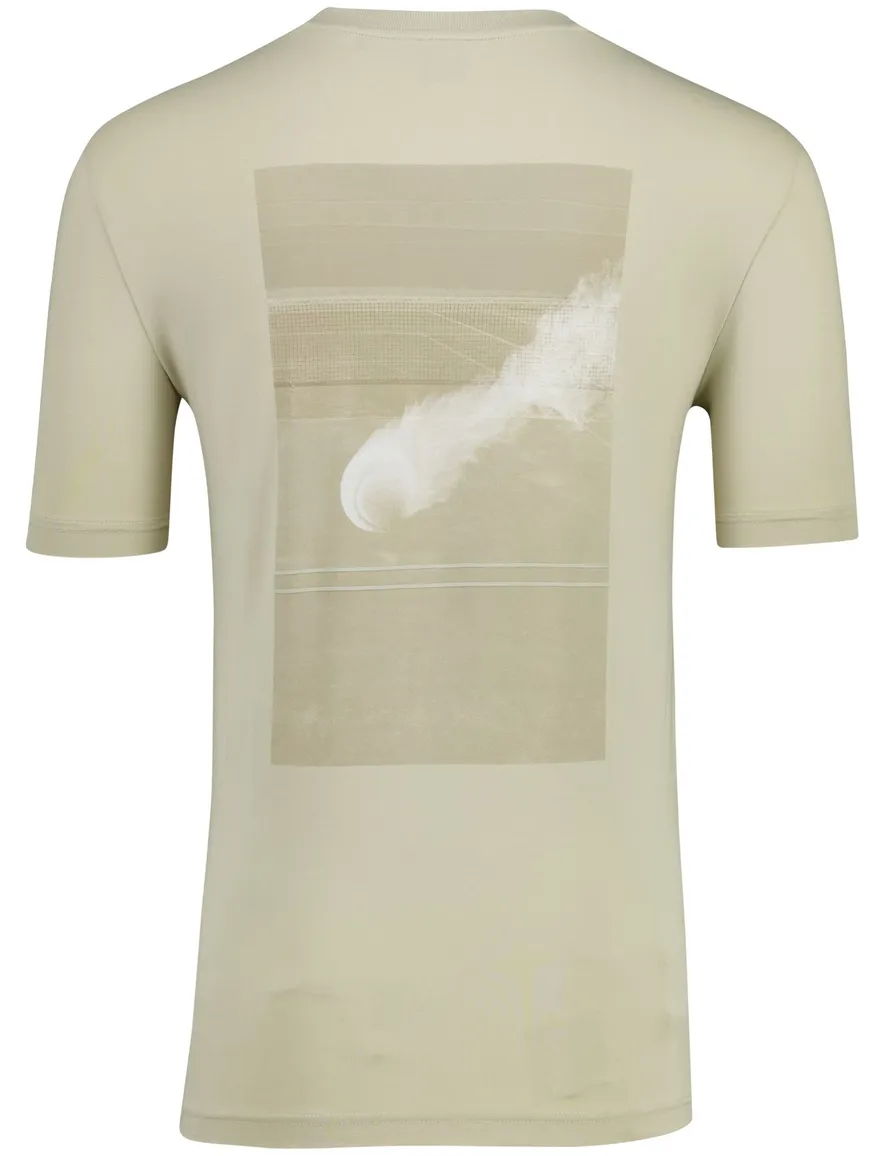Boss Green t-shirt beige ronde hals