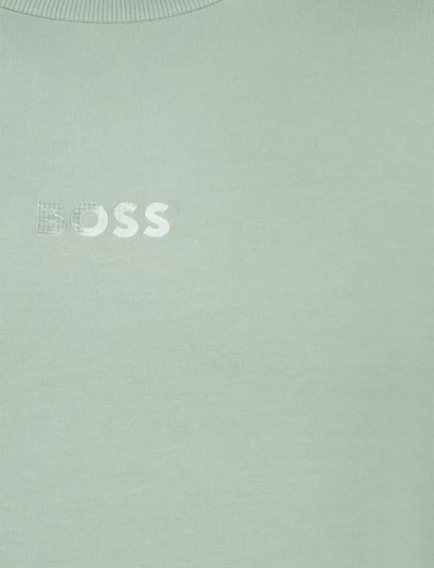 Boss Green TS join grx t-shirt met opdruk groen