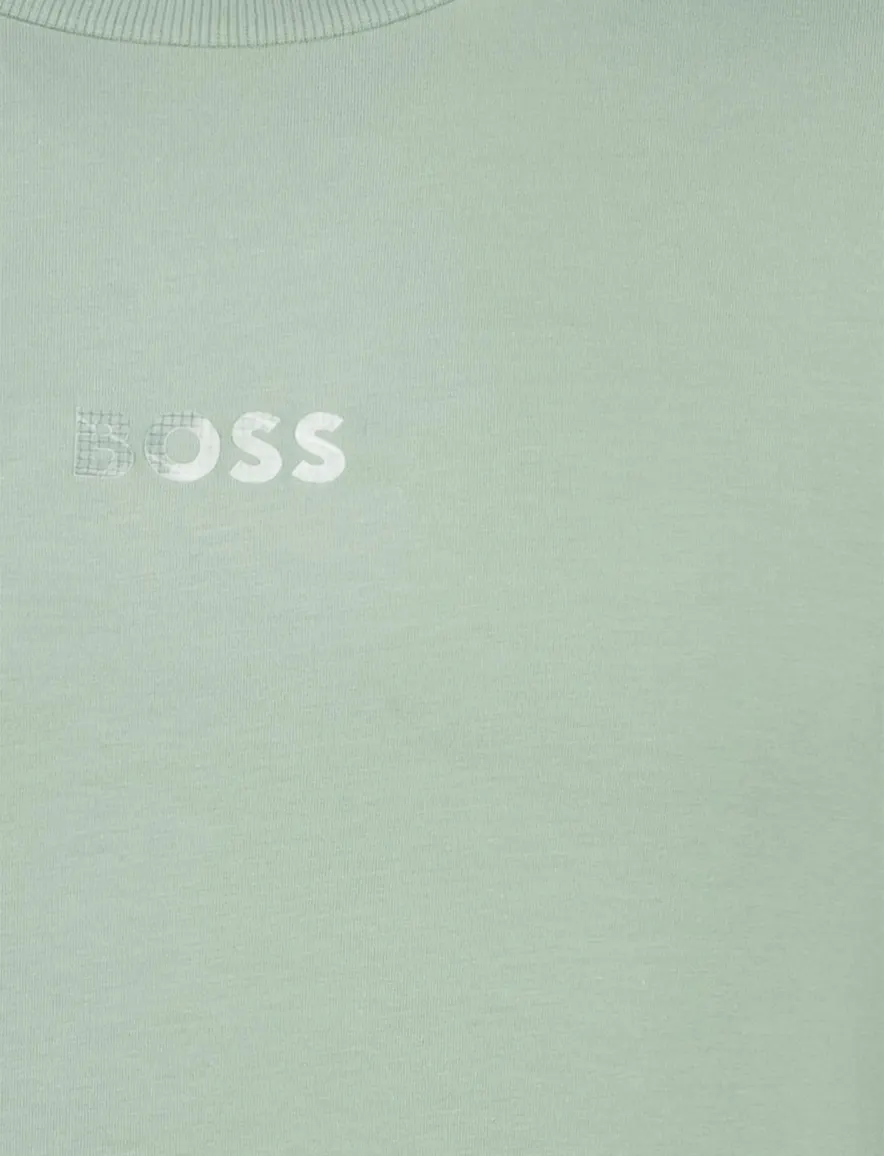 Boss Green TS join grx t-shirt met opdruk groen