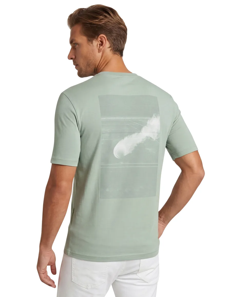 Boss Green TS join grx t-shirt met opdruk groen