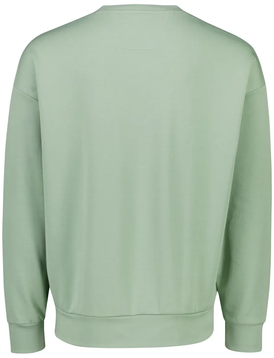 Boss Green sweater groen katoen