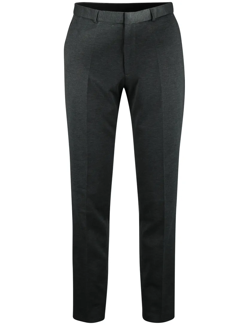 Roy Robson pantalon bandplooi antraciet normale fit