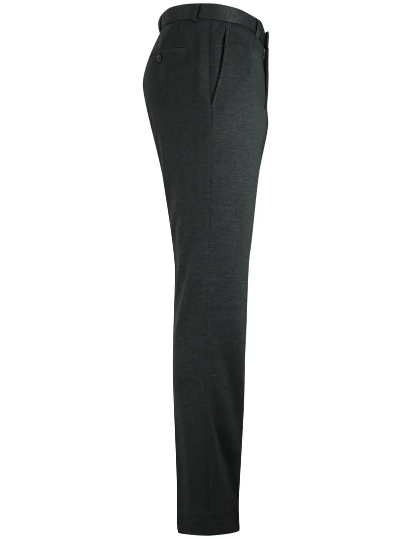 Roy Robson pantalon bandplooi antraciet normale fit