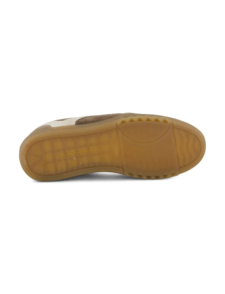 Floris van Bommel sneakers bruin leer