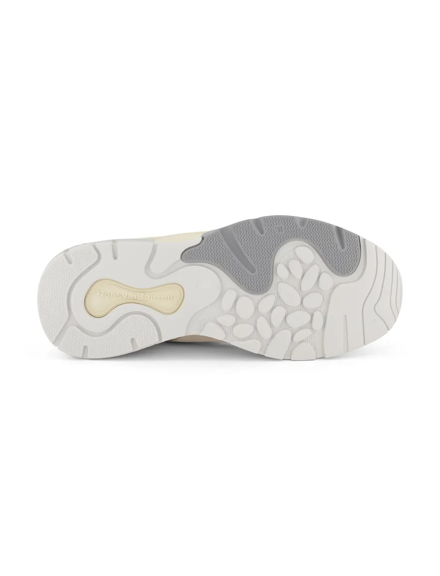 Floris van Bommel sneakers creme wit textiel
