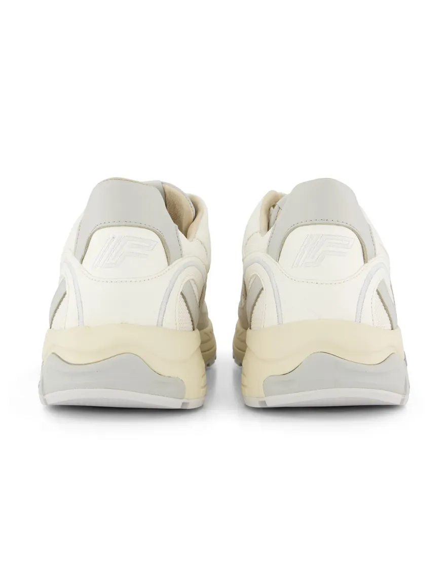 Floris van Bommel sneakers creme wit textiel