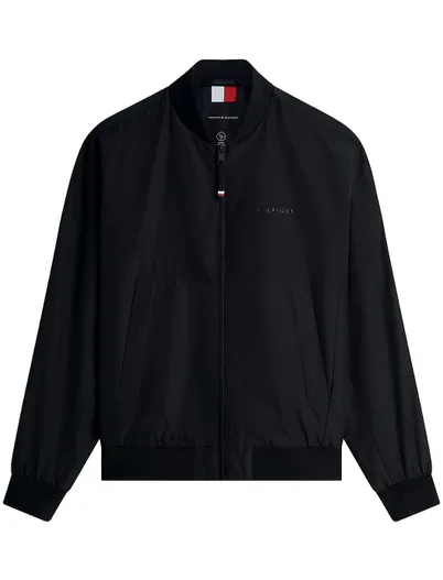 Tommy Hilfiger Jas Tommy Hilfiger Big & Tall zwart wijde fit