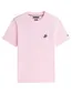 Licht roze Tommy Hilfiger Big & Tall T-shirt korte mouw