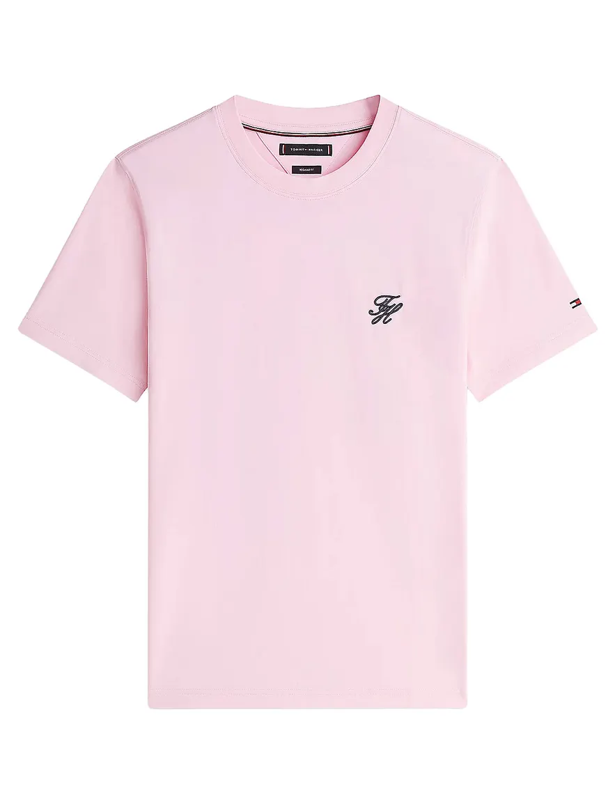 Tommy Hilfiger Plus Size t-shirt roze