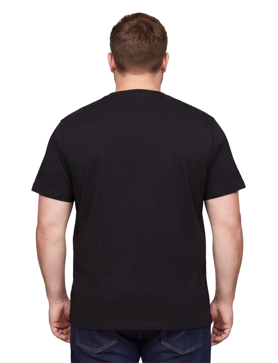 Zwart Tommy Hilfiger T-shirt voor de zomer met opdruk