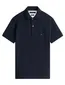 Tommy hilfiger big & tall 2 knoops poloshirt donkerblauw