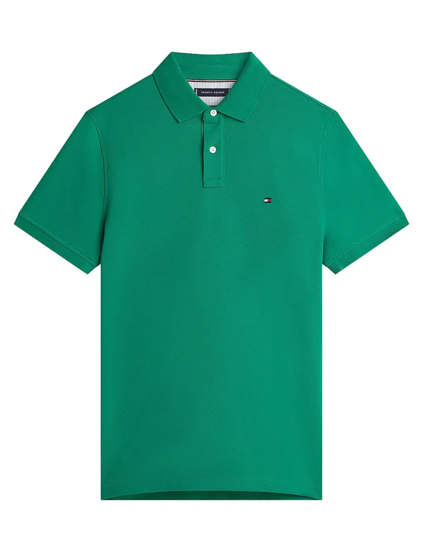 Poloshirt groen Tommy hilfiger big & tall pique